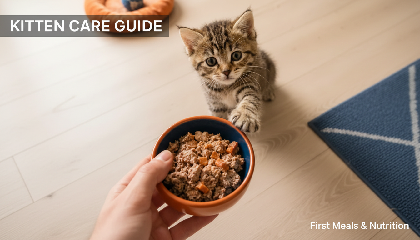 Kitten Feeding Guide: Wet vs Dry Portions by Age